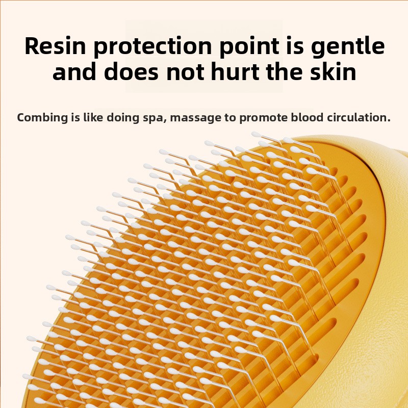 Peine autolimpiante para mascotas